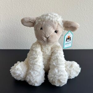 AUTHENTIC❗️New with Tags NWT Jellycat Medium Fuddlewuddle Lamb - RETIRED + RARE